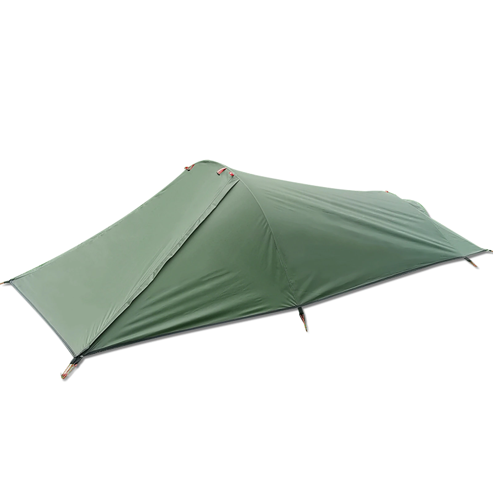 Cheap Goat Tents Ultralight Outdoor Camping Tent Single Person Camping Tent Waterproof Tent Aviation Aluminum Support Portable Sleeping Bag Tent   